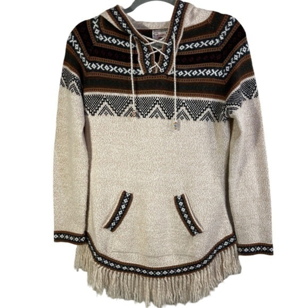 The Alpaca Connection Handmade Women’s Sweater Top Size S